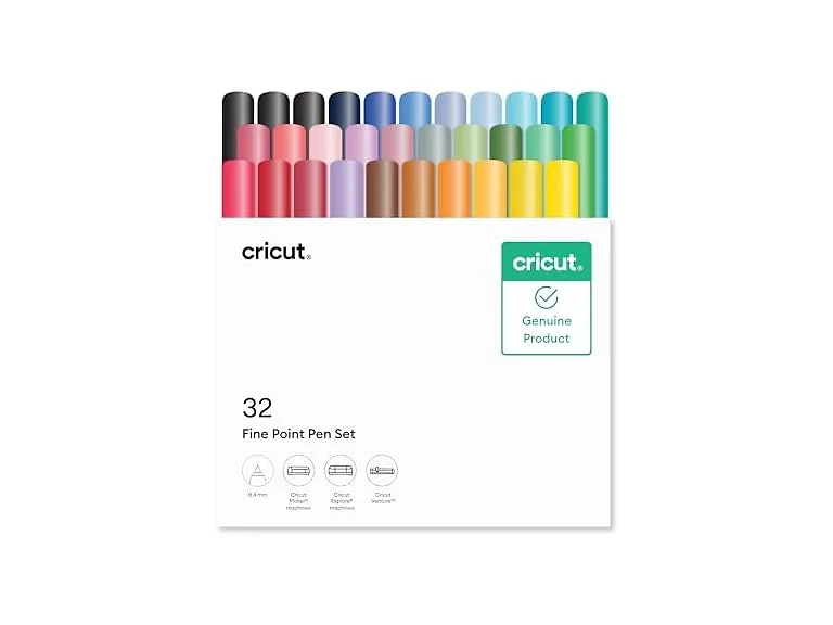 Cricut® Fine Point Pen 0.4 mm, Ultimate Sampler (32 ct)