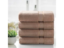 Kathy Ireland 4701 Kathy Ireland 4 Pc Plush Bath Sheets
