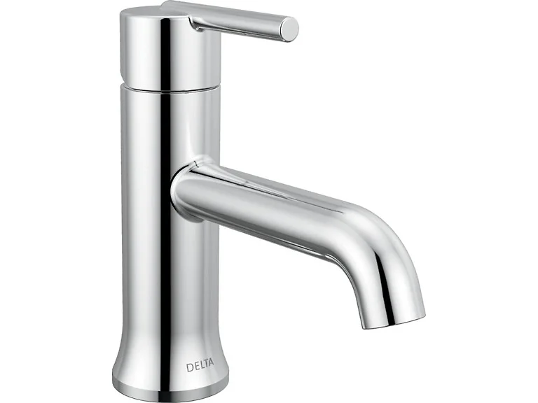 DELTA Faucet Trinsic Single Hole Bathroom Faucet- Chrome