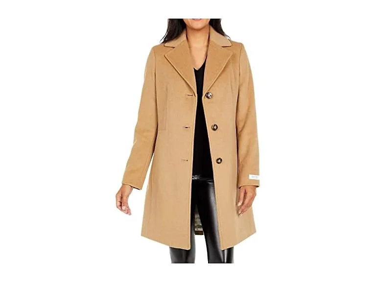 Calvin Klein Classic Single Breasted Coat
