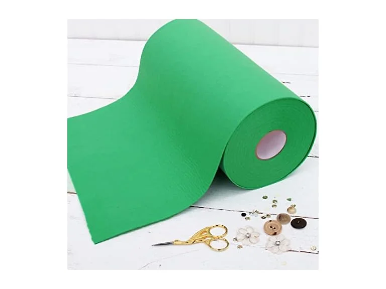 Threadart Kelly Green Premium Felt Roll -