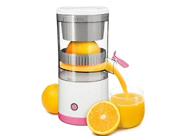 QuickBite XT-KITC-1019PK Cordless Mini Juicer Pink