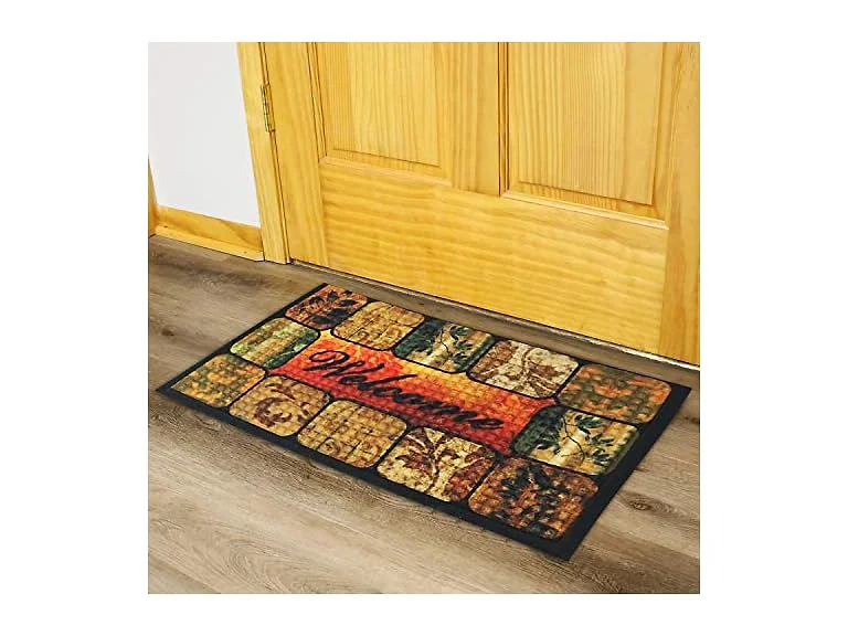Sunnydaze Decor FTX-825 17.5 x 29 Floral Entry Mat