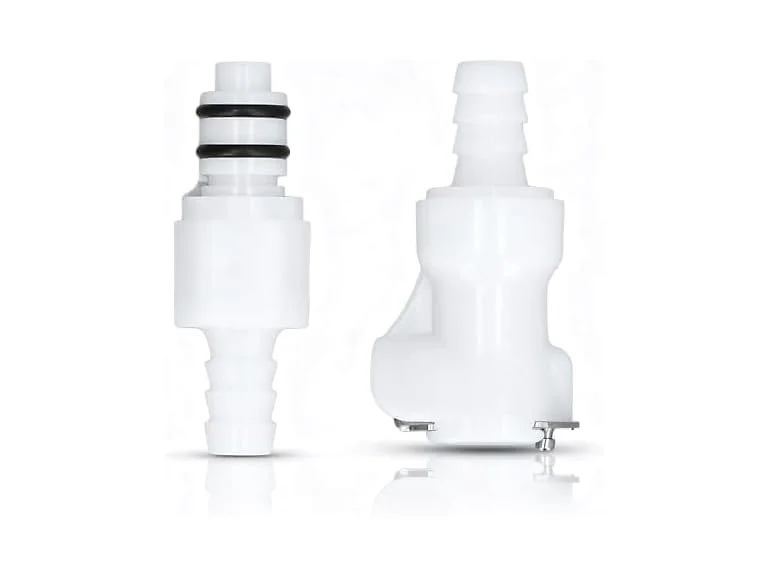 Hose Quick Connector, 5/16in Barb Plastic Tubing C