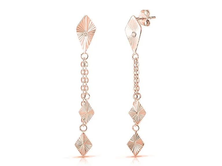 Yeidid Italian Marquise Drop Earrings