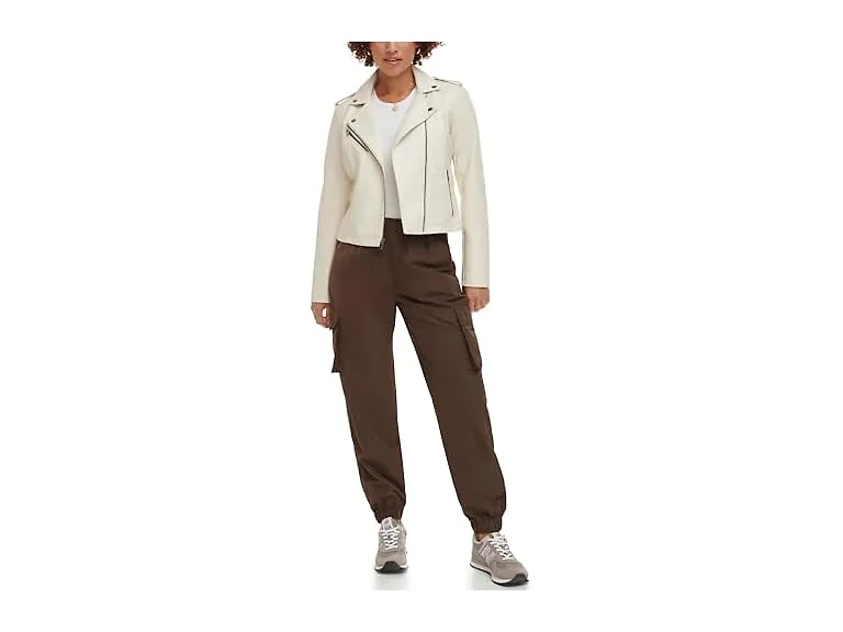 Levi's Women (S) Classic Faux Leather Moto J JHNGK