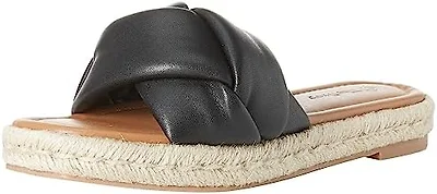 The Drop Women's Matilda Braid Strap Flat Sandal