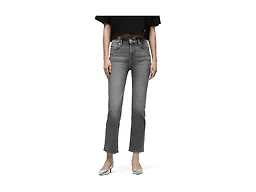 HUDSON Women's Remi High-Rise Straight Leg Ankle Jean Shadow