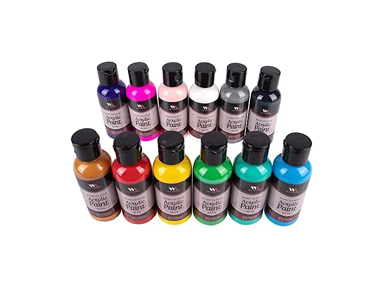 12PC Acrylic Pouring Paint Set
