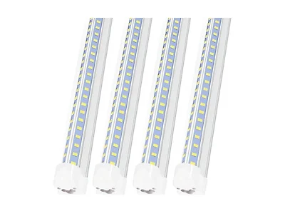 AQIQUUT Led Shop Light Clear White 4Pk