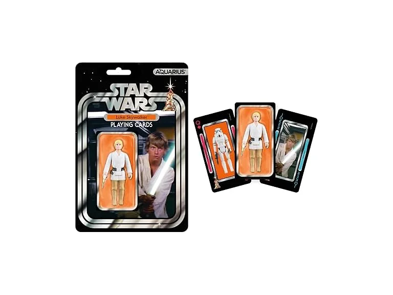 AQUARIUS Star Wars Luke Skywalker Premium Playing Cards