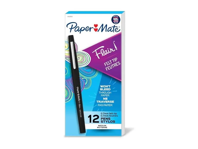Paper Mate Paper Mate Flair Felt Tip Pens, Medium