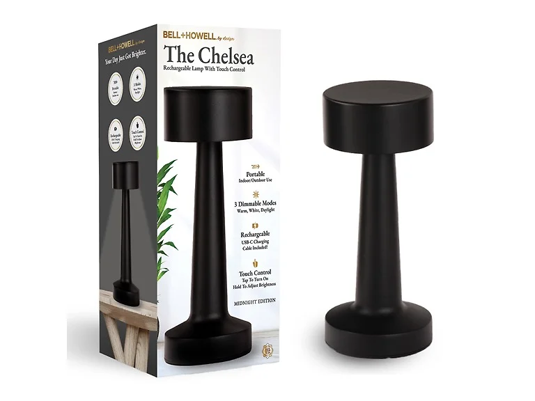 Bell+Howell Chelsea Cordless Table Lamp