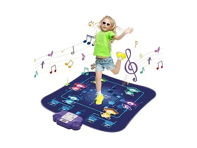 Dance Mat, 6-Button Dance Mixer Rhythm Step Play
