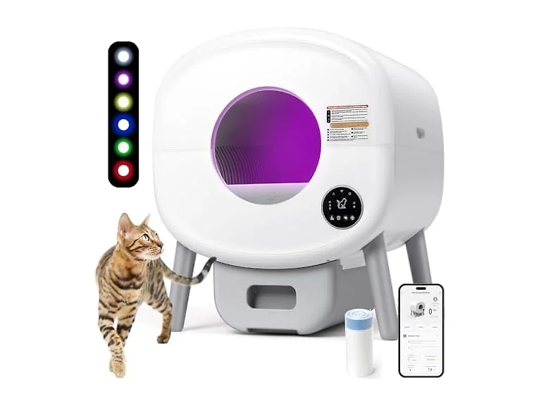 Fsitego Self Cleaning Cat Litter Box