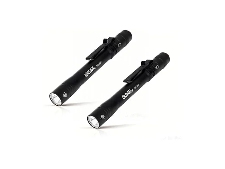 BLACK CANYON Small Flashlight 2-Pack