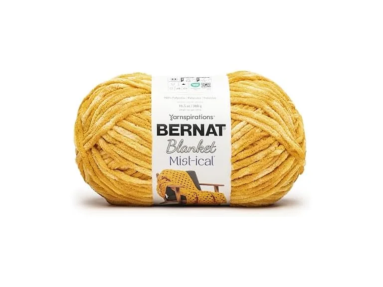 Bernat Blanket Mist-Ical Yarn-Sunshine