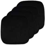 Sweet Home Collection SHC-CPMF-4PK-BLACK 4-Pack Hone