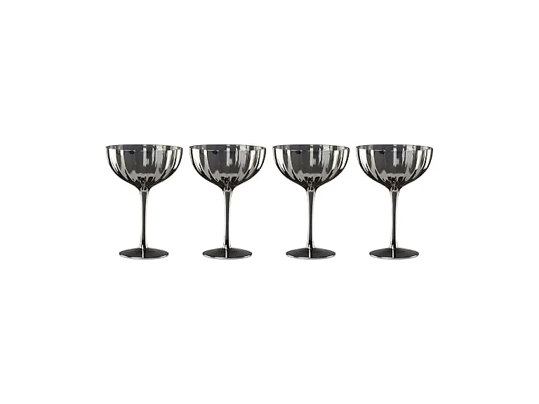 Lenox Glassware, Curva Luxe Coupe Set Of 4