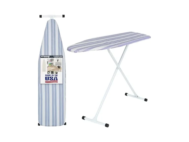Full Size Ironing Board with Cover & Pad -Stripe