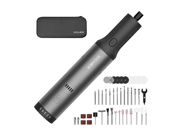 Xigmer Cordless Rotary Tool Kit, 7.2V