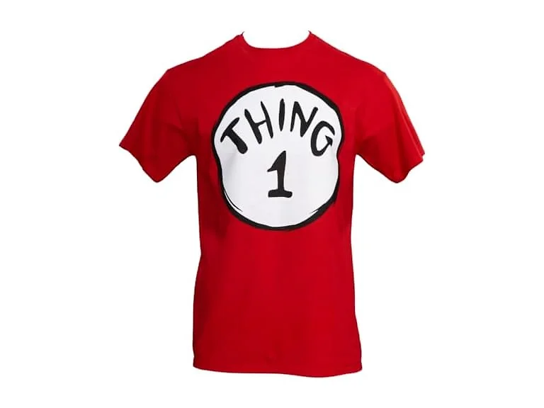 Dr Seuss Thing 1 and Thing 2 T-Shirts