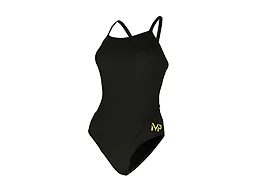 Michael Phelps Solid Mid Back Swimsuit