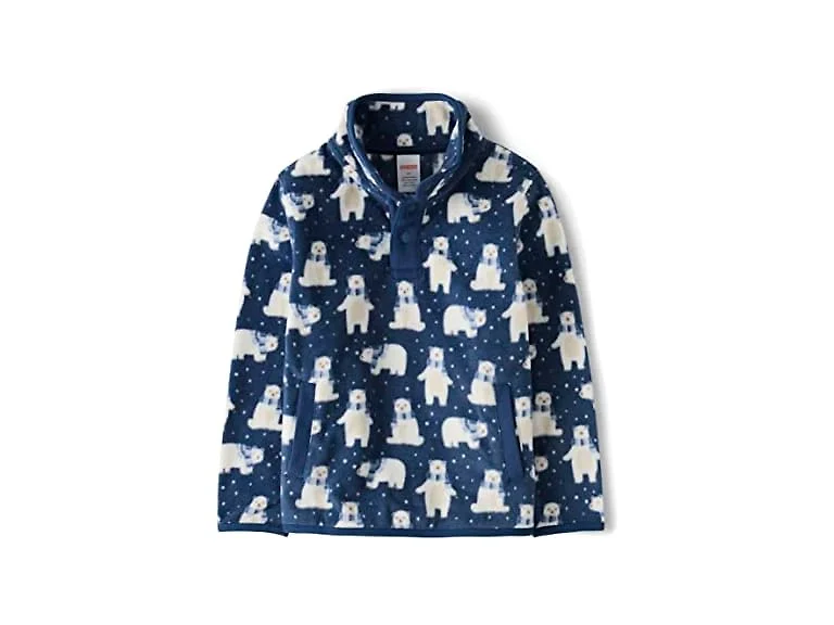 Gymboree Toddler Sleeve Half Snap Pullover (10)