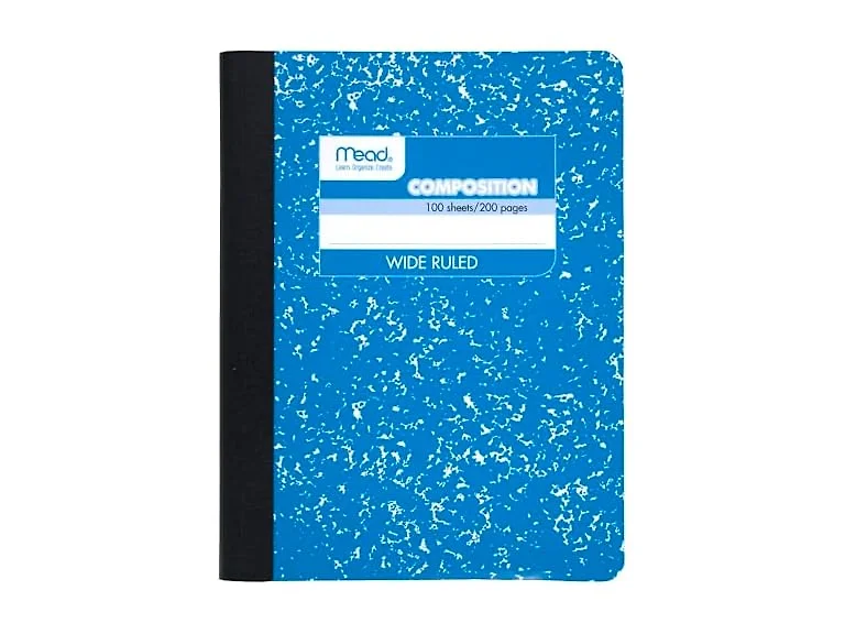 Mead Composition Notebook, Comp Book