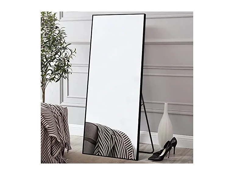 MIRUO Full Length Mirror, 64" x 21" Aluminum Alloy Frame