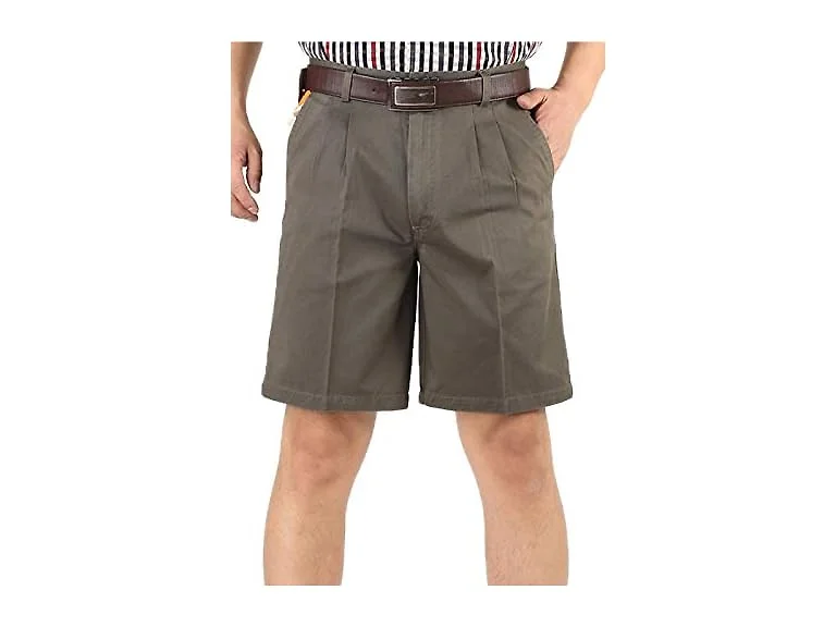 Flygo Men (40) Classic Inseam Chino Oxford Shorts