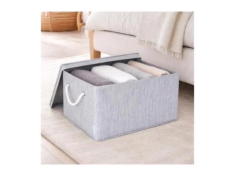 Suptinwear Collapsible Fabric Storage Bins Organizer Pack of 2