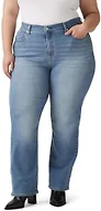 Levi's Women's 724 High Rise Straight Jeans (Also Available in Plus), (New) Eternal Indigo Mid, 24 Long