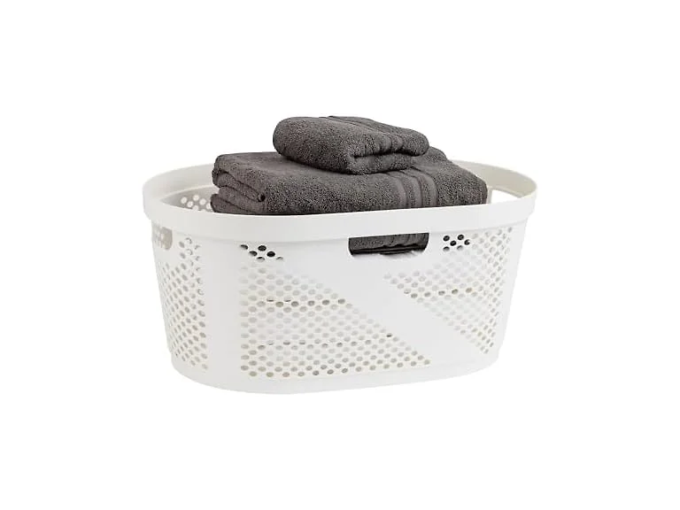 Mind Reader 40L Laundry Basket, Clothes Hamper
