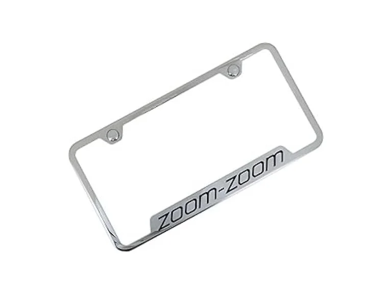 Mazda Zoom Zoom License Frame