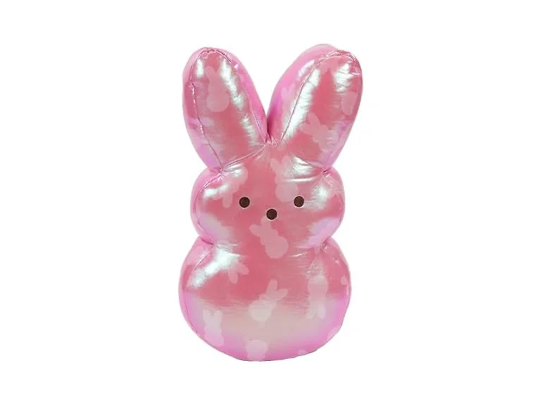 Animal Adventure | 15" Lamé Pink Bunny Peeps Plush