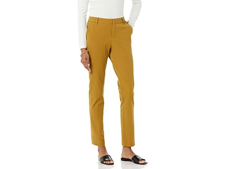 Amazon Essentials Women (10) Bi-Stretch Full Pants