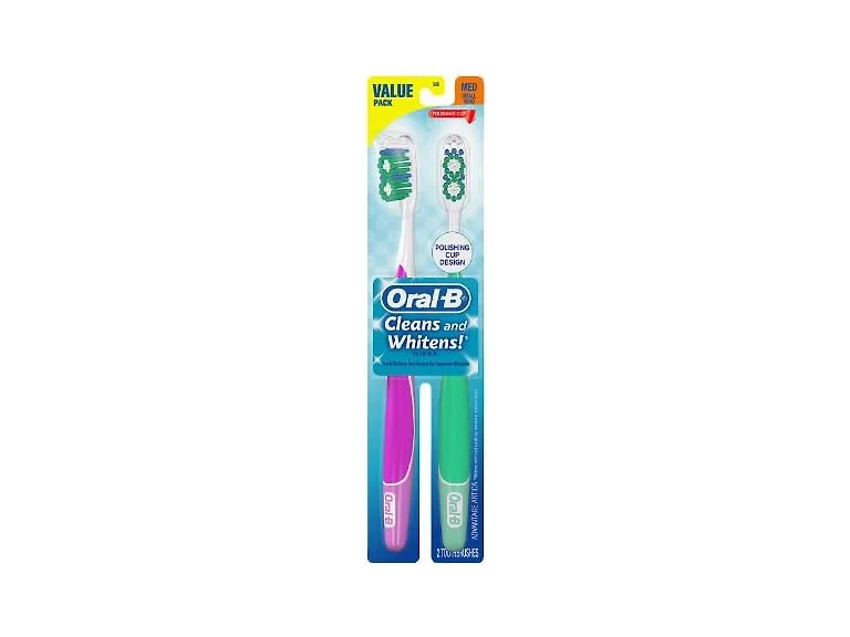 Oral B Advantage Toothbrush Medium 2 ct