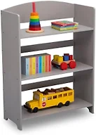 Delta Children MySize Bookshelf - Greenguard Gold Certified, Grey