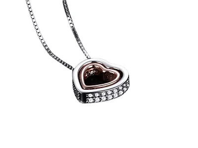 Double Heart Necklace