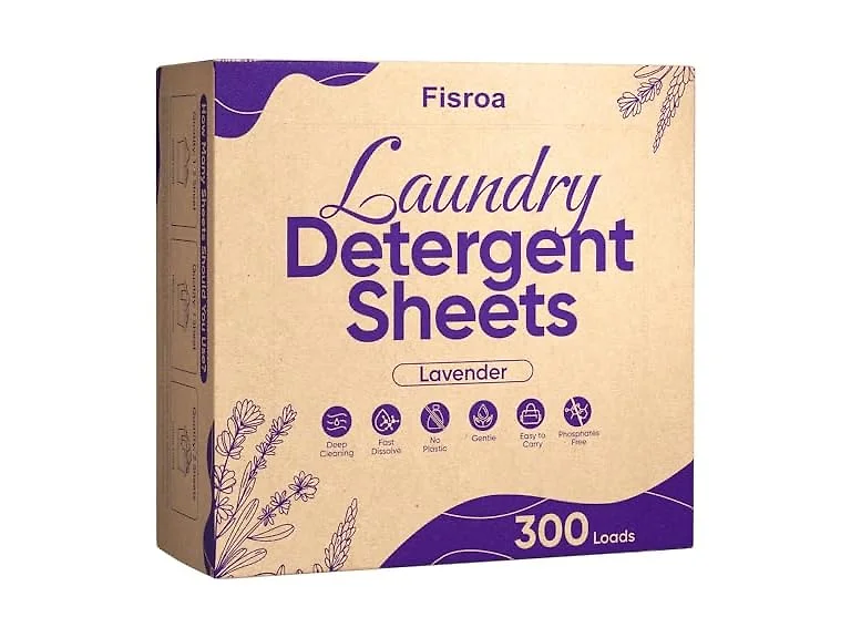 Laundry Detergent Sheets Lavender