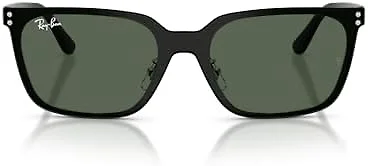 Ray-Ban RB3784D 003/71 45 45-145-145 Ray-Ban RB3784d Square Sunglasses Silver/DARK GREEN POLYAMIDE STANDARD