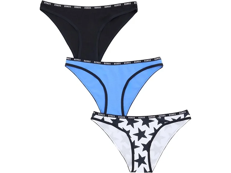 Bonds Women (XXL) High-cut Bikini Cotton-blend