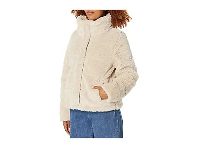 Calvin Klein W. Faux Sherpa Teddy Coat
