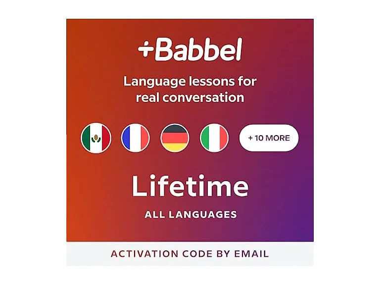 Babbel: Learn 14 Languages | Lifetime