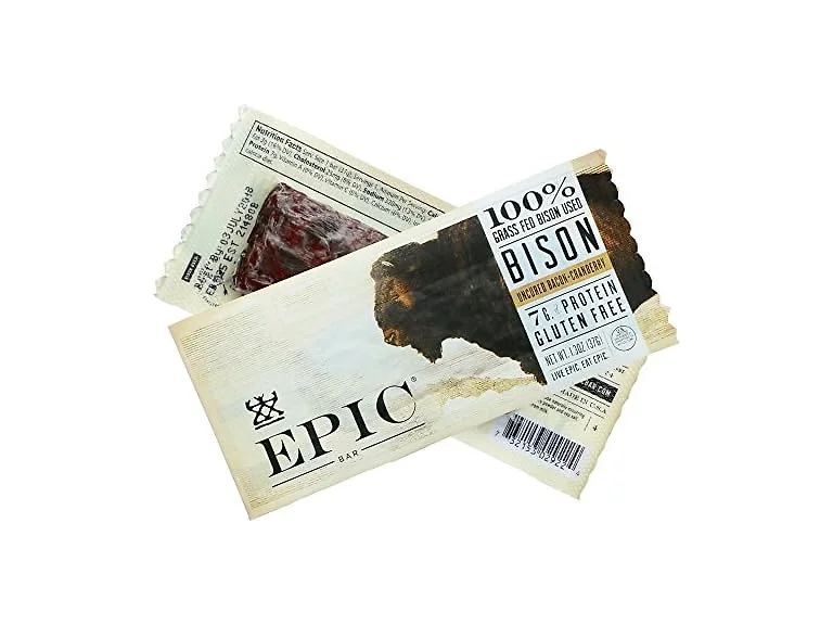 Epic Provisions, Bison Bacon Cranberry Bar