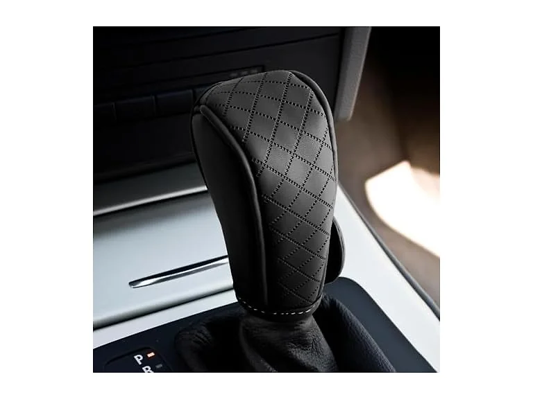 WONZTHWD AAP-Auto-098 Leather Car Gear Shift