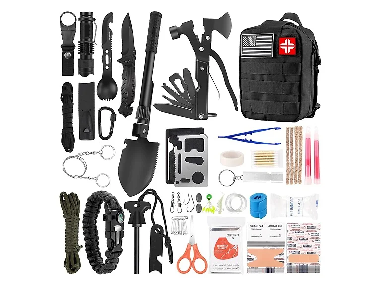 Ultimate 40-Piece Survival Gear Kit