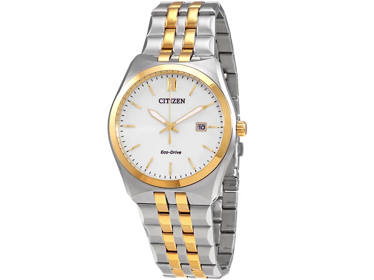 Citizen Corso White Dial Two-tone Men's Watch