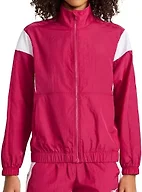 Reebok Women’s Woven Jacket, Standard Fit, Lightweight Nylon Woven Fabric, Vector Very Berry, Medium